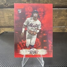 Topps Stadium Club 2025 Luisangel Acuna Rookie Red Foil #115 Mets