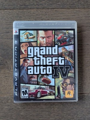 Grand Theft Auto IV GTA 4 Playstation 3 PS3 Game PAL Complete With Manual