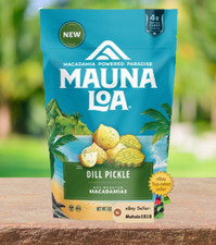 Mauna Loa Macadamia Stand Up Bag 7oz: Dill Pickle