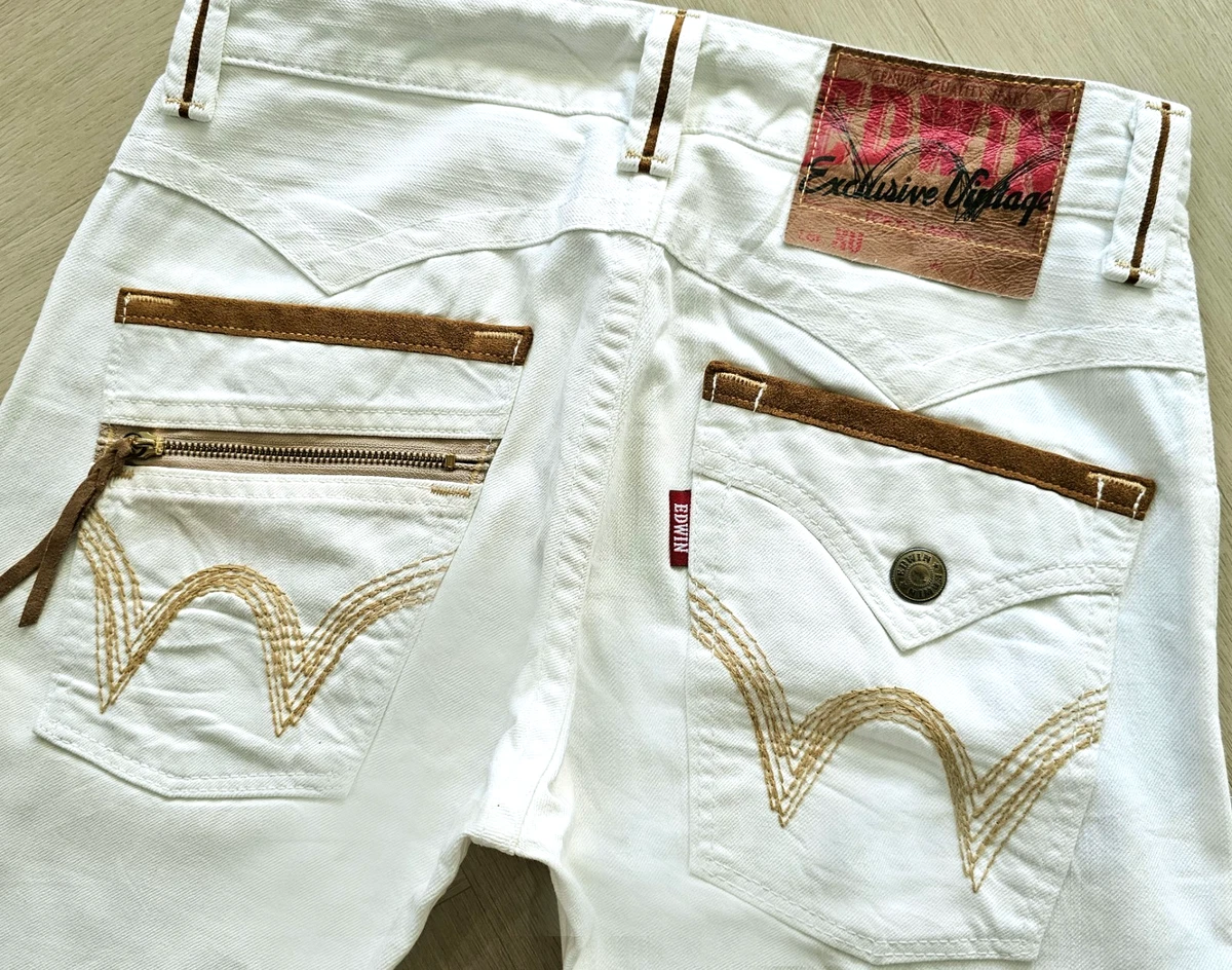 Edwin White Regular Size Jeans for Men for sale | eBay