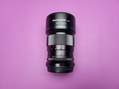 SIRUI 50mm F1.8 1.33x APS-C Anamorphic Lens L Mount PRISTINE! Take a Look!