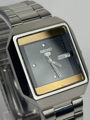 TV Shape Seiko Vintage Automatic 6309-545A Day/Date Men's Wrist