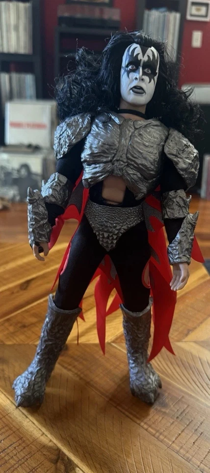 KISS Gene Simmons Figures toy co Mego 12 Inch (1:6) Figure Dynasty Costume - Image 2 of 4