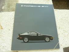 1985 Porsche 944 Turbo Brochure Large Prestige Detailed Us Sales Catalog