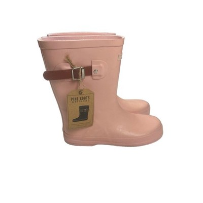 Girl s Pine Boots Original Boots Size 2 Pink Rain Boots Rubber Waterproof Modern