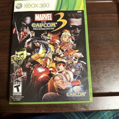 Marvel vs. Capcom 3: Fate of Two Worlds Xbox 360 - Complete w/ Manual CIB Tested