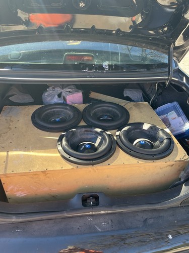 Speaker Box For 4 12s Made For Crown Vic’s And Marquis’s $250