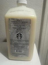 New Sealed  White Chocolate Mocha Sauce BB: 2- 2026
