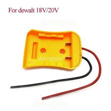 Power Connector DIY Battery Adapter Holder Dock For DeWalt 18V/20V Max Battery