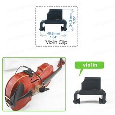 Instrument Microphone Clips Stand Mount Mic Holder For Violin
