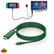 Switch Dock Mini Portable, 1.8M/ 6FT Switch TV Dock, Switch Docking Station w...