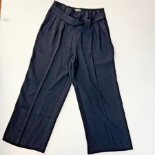 Vince Camuto Paperbag Waist Wide Leg Pants Slacks Womens 8 Careerwear Preppy