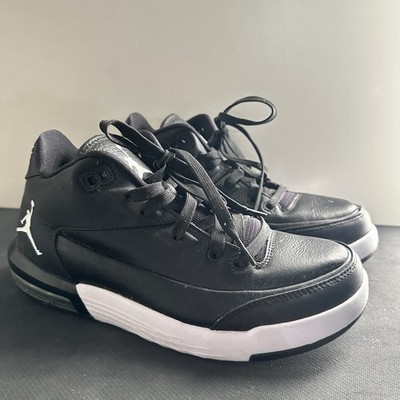 Jordan Flight Origin 3 Mid Sneaker Black/White Men Size 8 IB3698-001, Pre-owned