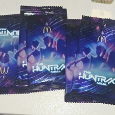 2026 McDonald s Kpop Demon Hunters Huntr/X Meal Lunch/Dinner Photocard 5 Packs