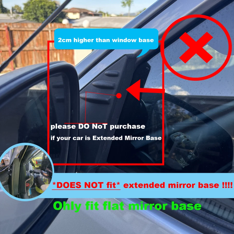 Weather Shields Weathershields Tinted for Mitsubishi Triton MR MQ 15-23 Dual Cab - image 2 of 4