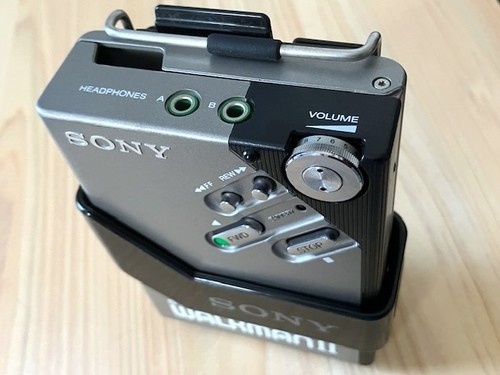 SONY WM-2 WM-II WALKMAN Portable Cassette Player Silver Working