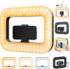 Cell Phone Light for Video Recording, Handheld Phone Stabilizer with Light, 8000