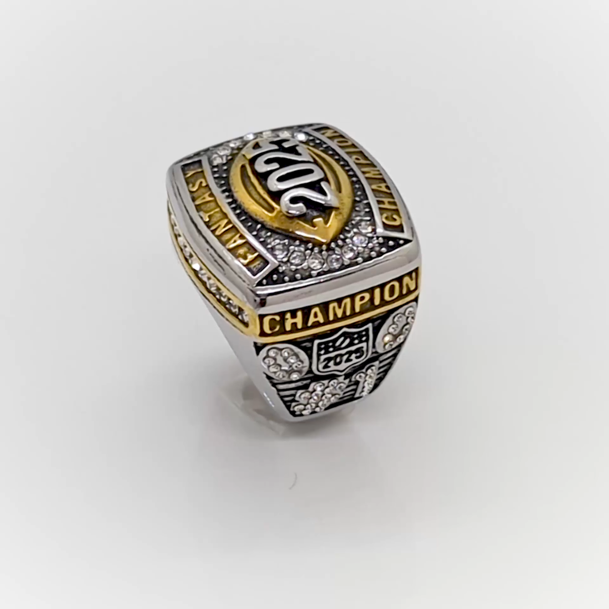 2025 Fantasy Football Champion Ring Trophy – FFL Winner Award with