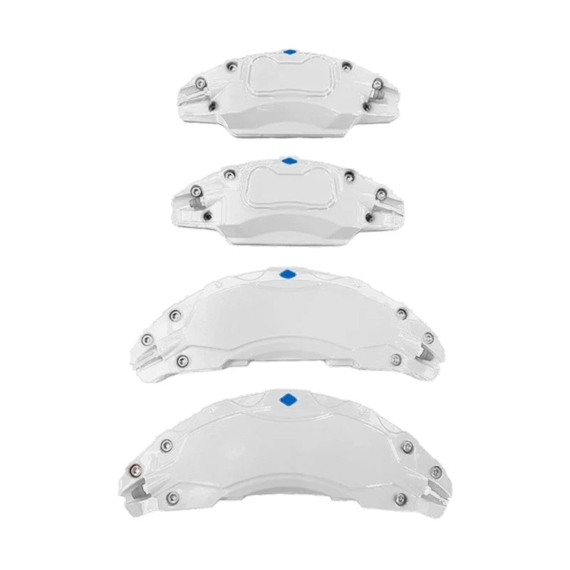 Tampa de pinça de freio de alumínio atualizada encaixe seguro dissipação de calor para - Imagem 4 de 4