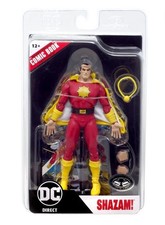 McFarlane DC Direct Page Punchers SHAZAM  7  Figure Platinum Edition & Comic