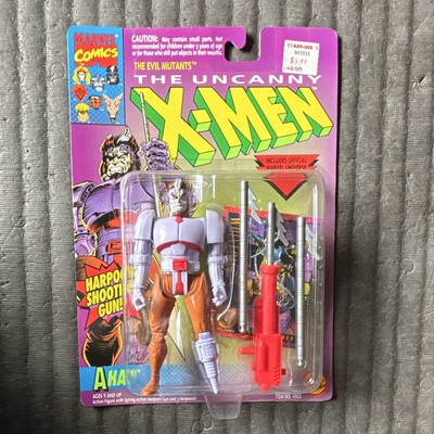 ToyBiz Marvel X-Men Uncanny X-Men Ahab Action Figure w/ Harpoon Gun 1993