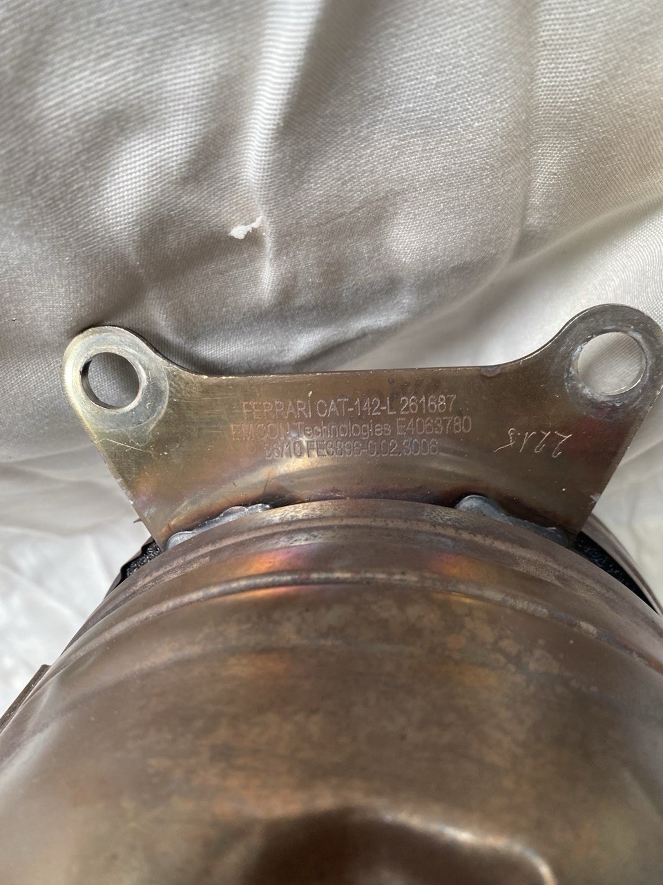 Ferrari 458 Italia  OEM Exhaust and Headers Prestine Condition