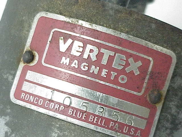 Vertex Magneto SB BB Chevy with Accel Plug Wires Sprint Car WOO USAC Good Spark - Image 4 of 4