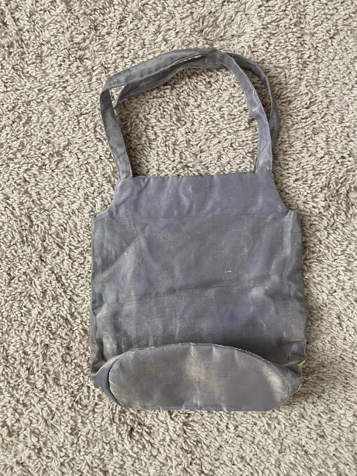 Bolso de Noche Floral Hilo Metálico Plata Púrpura Pálido seminuevo Foto 2 de 4