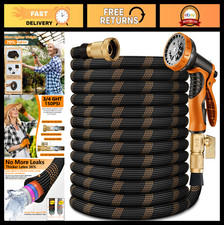 100FT Flexible Garden Hose - Lightweight, Kin...