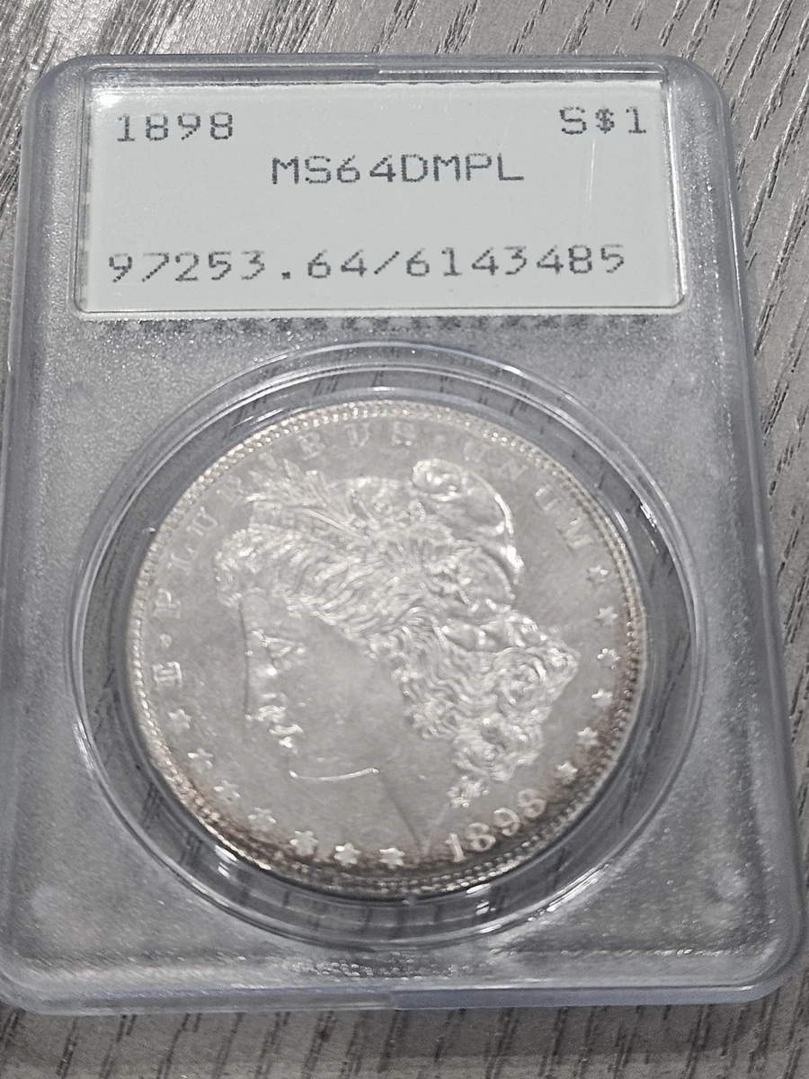 银色1898 年摩根美元硬币(1878-1921) | eBay