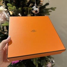 Hermes Orange Box 10in 10in 2in