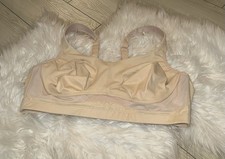 Moving Comfort 300125 Iris Sports Bra Wire Free Womens XL 38CD-40C Beige