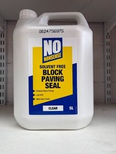 No nonsense solvent free block paving seal