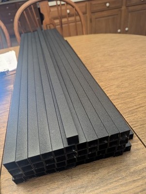 Trex Signature Aluminum Balusters for 36 in. Railings Square Black - Pack of 10