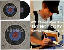 Brandon Flowers Signed The Killers Direct Hits Album COA Proof Autographed Vinyl