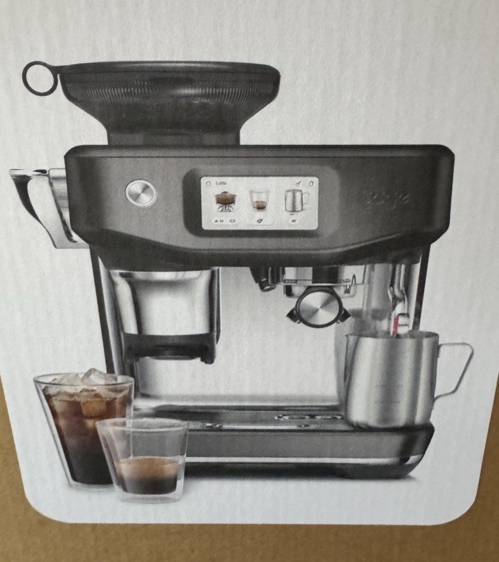 Sage The Barista Touch Impress  SES882BST Coffee Machine Black Steel - 20