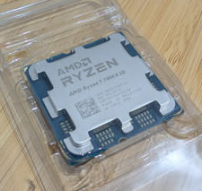 Image of AMD Ryzen 7 7800X3D CPU (4.2 GHz, 8 Cores, AM5) - OEM/Tray (Opened - never used)