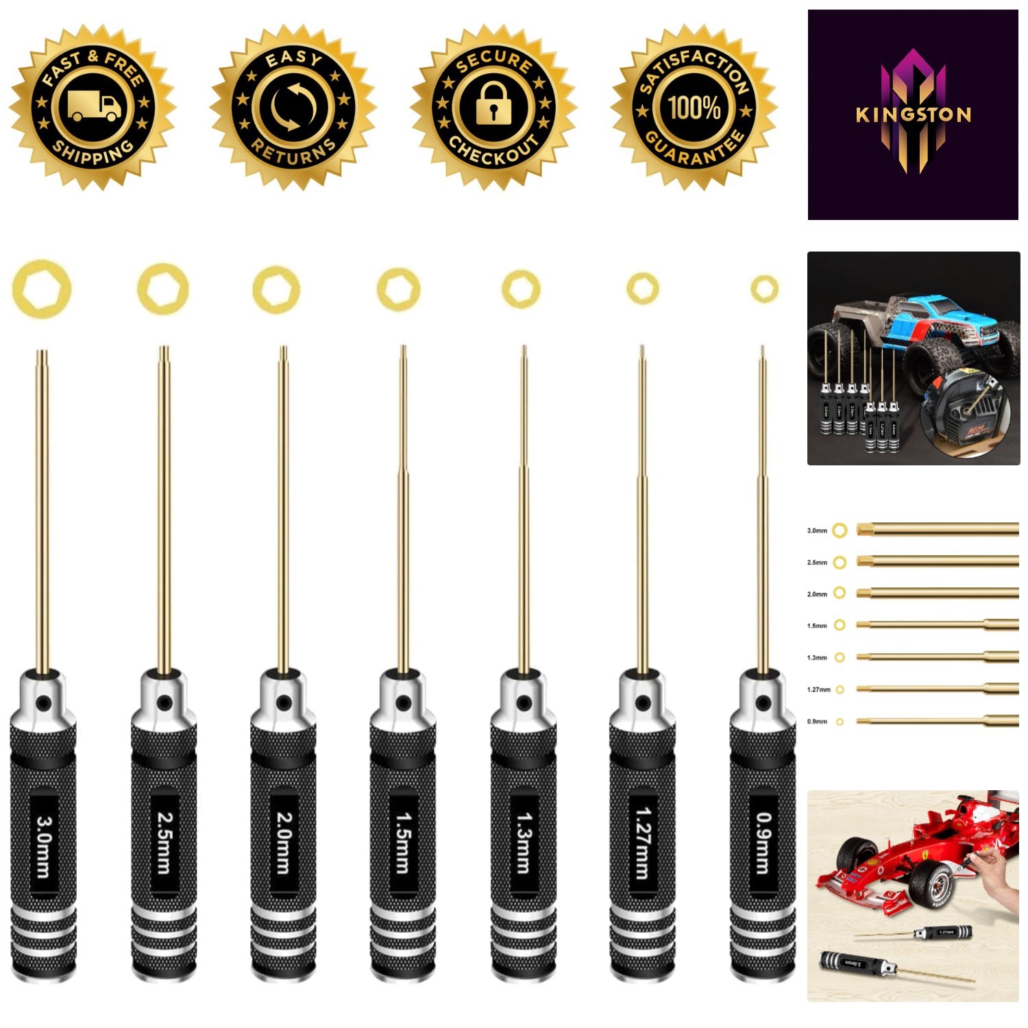 S & Drones - 0.9mm To 3.0mm