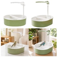 Parrot Bathtub Bath Box Gift Easy Setup Toy Bird Automatic Bath Shower Box for
