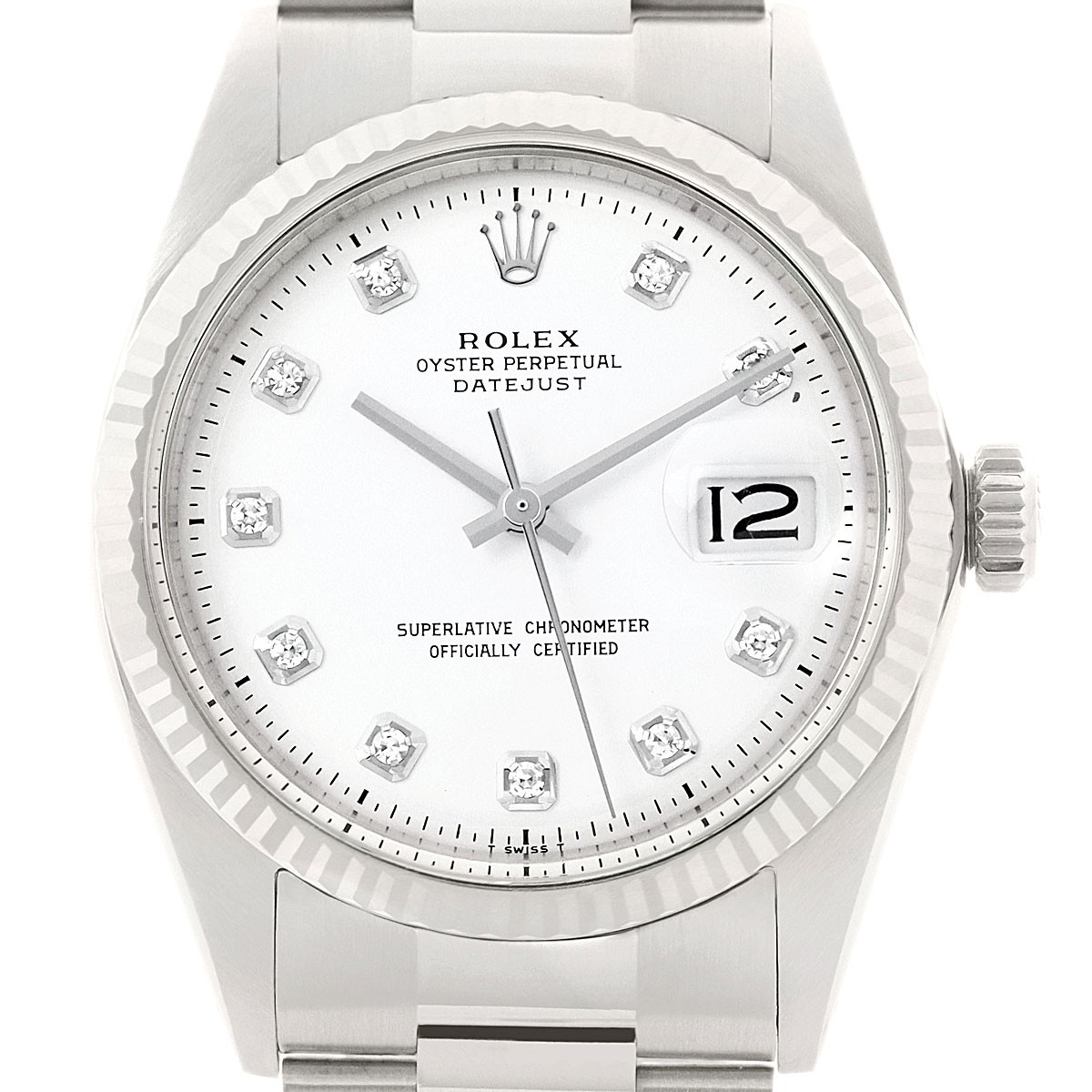 Rolex Datejust White 18K White Gold