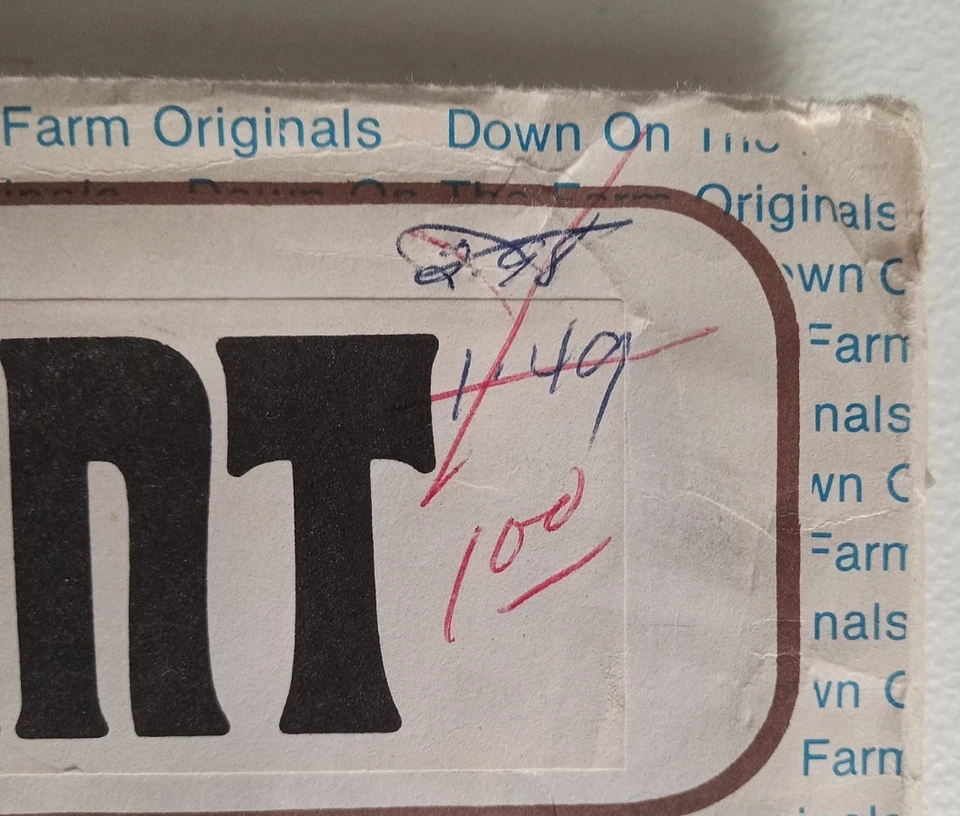 Down On The Farm ELEPHANT Critter Coverlette Quilt Pattern Wall Hanging UNCUT - Image 4 of 4