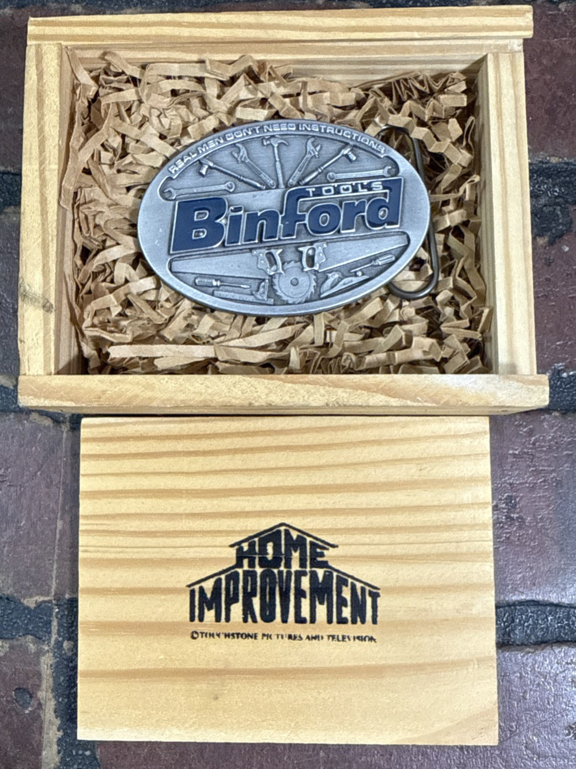 Home Improvement Tool Time Binford Tools Tv Show Touchstone Pictures Belt Buckle
