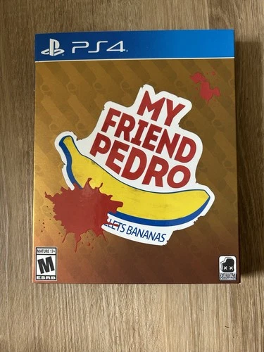 My Friend Pedro Ps5 Limited Run Games Black Exclusive Cover