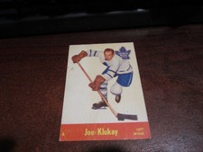 1955-56 Parkhurst Hockey #6 Joe Klukay - High Grade