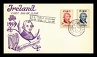 Dr Jim Stamps Ireland First Day Cover 1959 Arthur Guinness 2v Set