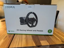 Moza R3 Direct Drive Racing Wheel Controller and Pedal Bundle for PC