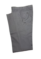 Lands' End Men's Traditional Fit Pleated No Iron Chino Pants 31 UNHEMMED NWOT