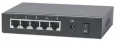 Intellinet Poe-powered 5-port Gigabit Switch With Poe Passthrough - 5 Ports -