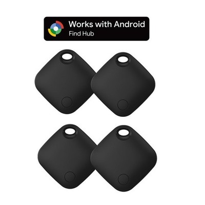 4PCS Security GPS Tracker Android Anti Loss Smart Tag for Google Find Hub Finder