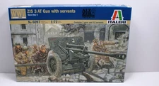 1/72 Scale WWII Russian Anti-Tank Gun, Zis 3, Italeri
